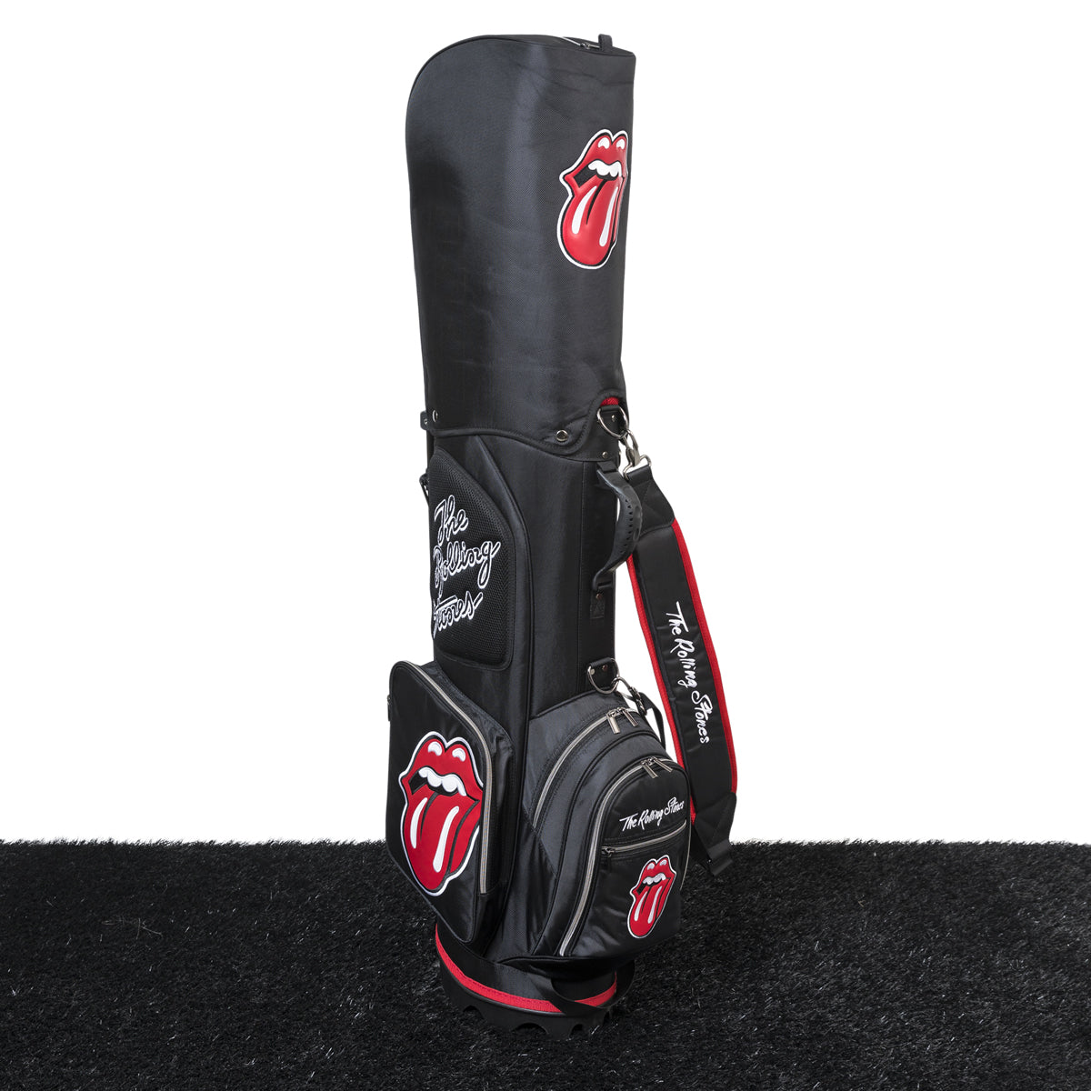 ２０％OFF】【The Rolling Stones】RollingStones Red Lick Stand Golf Bag（RSBA – バック スピン！ゴルフ