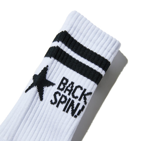 【３０％OFF】【BACK SPIN!】Original Logo Socks（BSBB01W904）