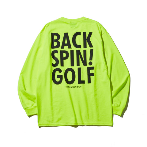 【BACK SPIN!】BACK LOGO LONG T-shirt（BSBB01W717）4 colors