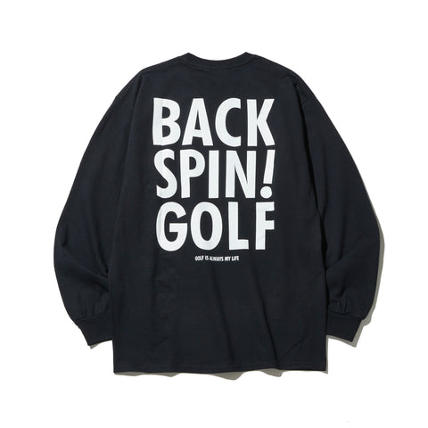 【BACK SPIN!】BACK LOGO LONG T-shirt（BSBB01W717）4 colors