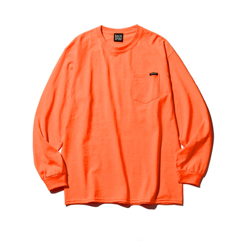 【BACK SPIN!】BACK LOGO LONG T-shirt（BSBB01W717）4 colors