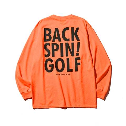 【BACK SPIN!】BACK LOGO LONG T-shirt（BSBB01W717）4 colors