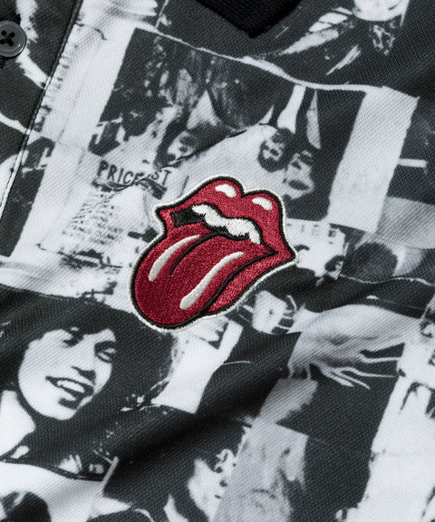 【３０％0FF　ラスト１点】【RollingStones】Exile on Main St.フォトアルバム柄ポロシャツ