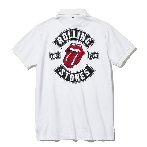 【RollingStones】RS TOUR 1978PT POLO SHIRT（RSBA02W706）