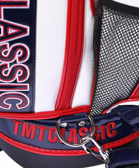 【ワケアリ】【TMT CLASSIC】U.S.FLAG エナメルレザー スタンドタイプキャディバッグ